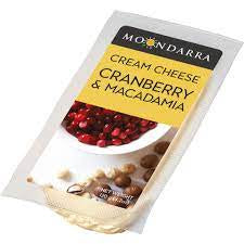 Moondarra Cranberry & Macadamia Cream Cheese 120g