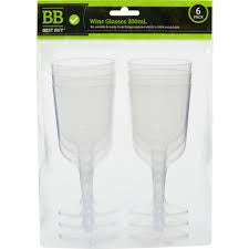 Best Buy Wine Glasses Disposable 6pk