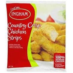 Ingham Country Crisp Chicken Strips 1kg