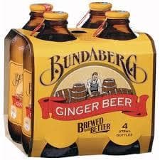Bundaberg Ginger Beer 4x375ml