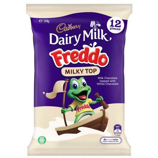 Cadbury Freddo Milky Top Sharepack 12pk 144g