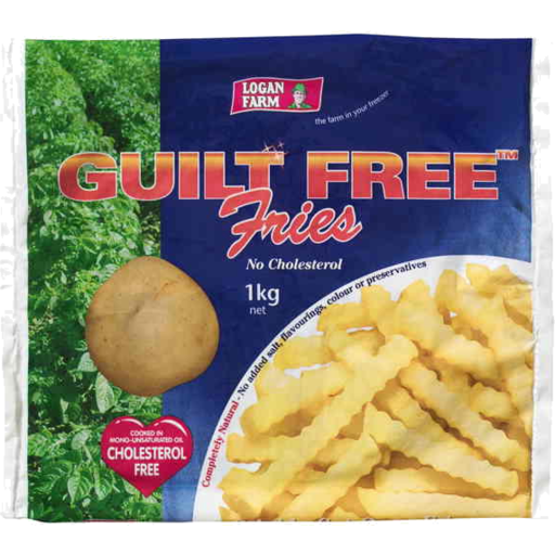 Logan Farm Fries Crinkle Chips 1kg