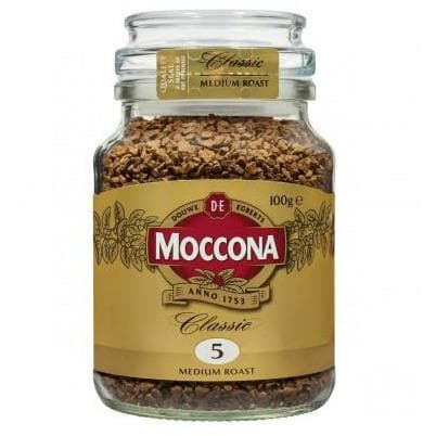 Moccona Instant Coffee Classic Medium Roast 100g