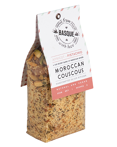 From Basque with Love Moroccan Couscous with Apricot and Pistachio 325g