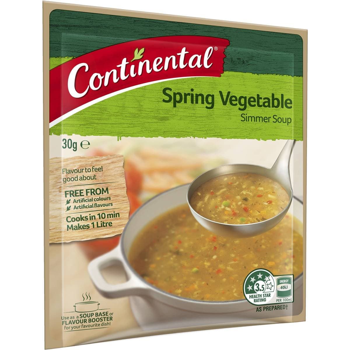Continental Simmer Soup Mix Spring Vegetable 30g