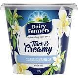 Dairy Farmers Yoghurt Classic Vanilla 600g