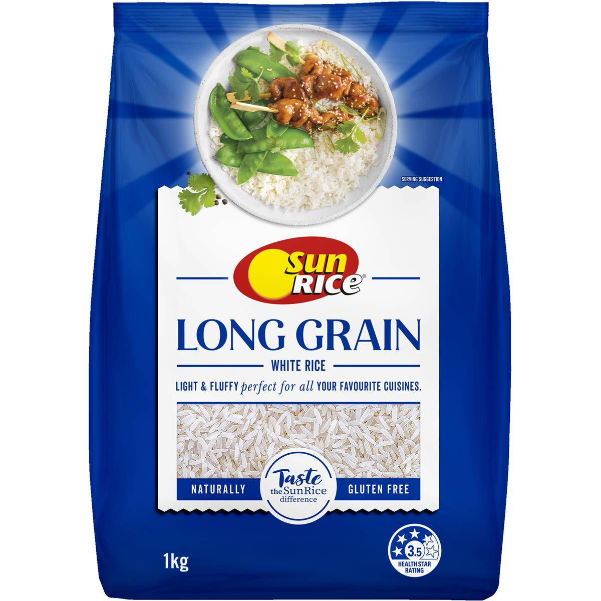 Sun Rice Long Grain Rice 1kg