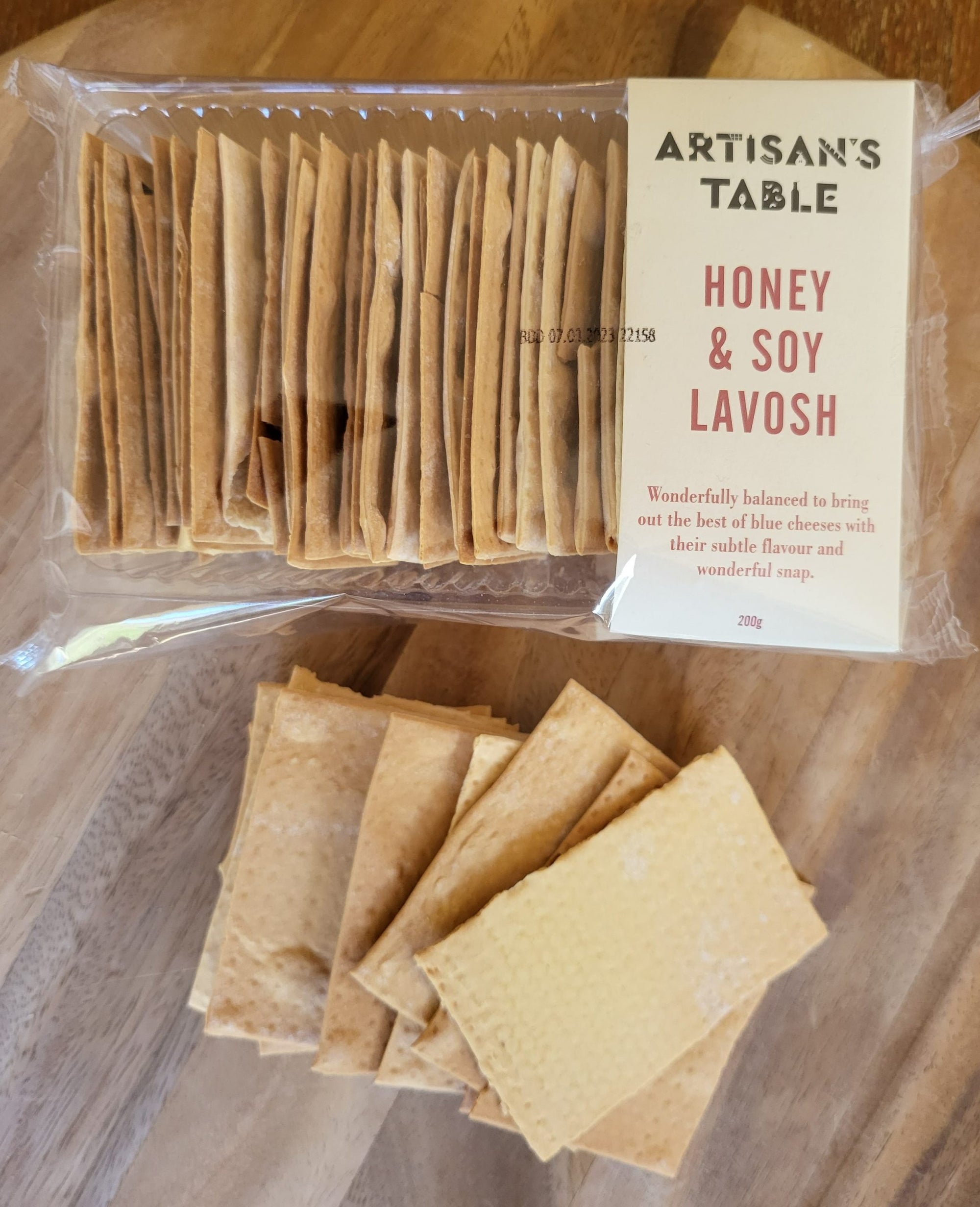 Artisan's table Honey & Soy Lavosh