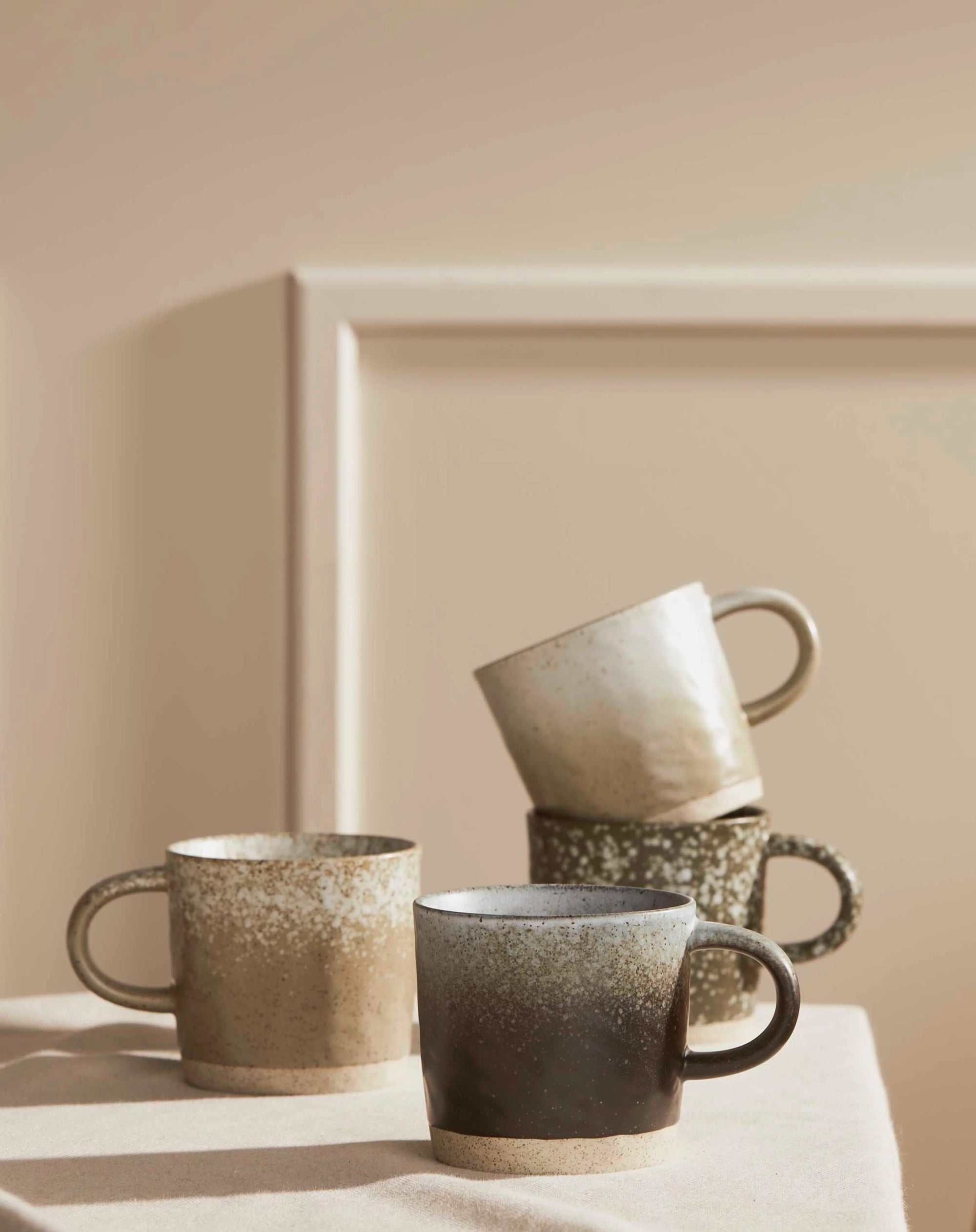 Robert Gordon Strata Mug Grey- Set of 4