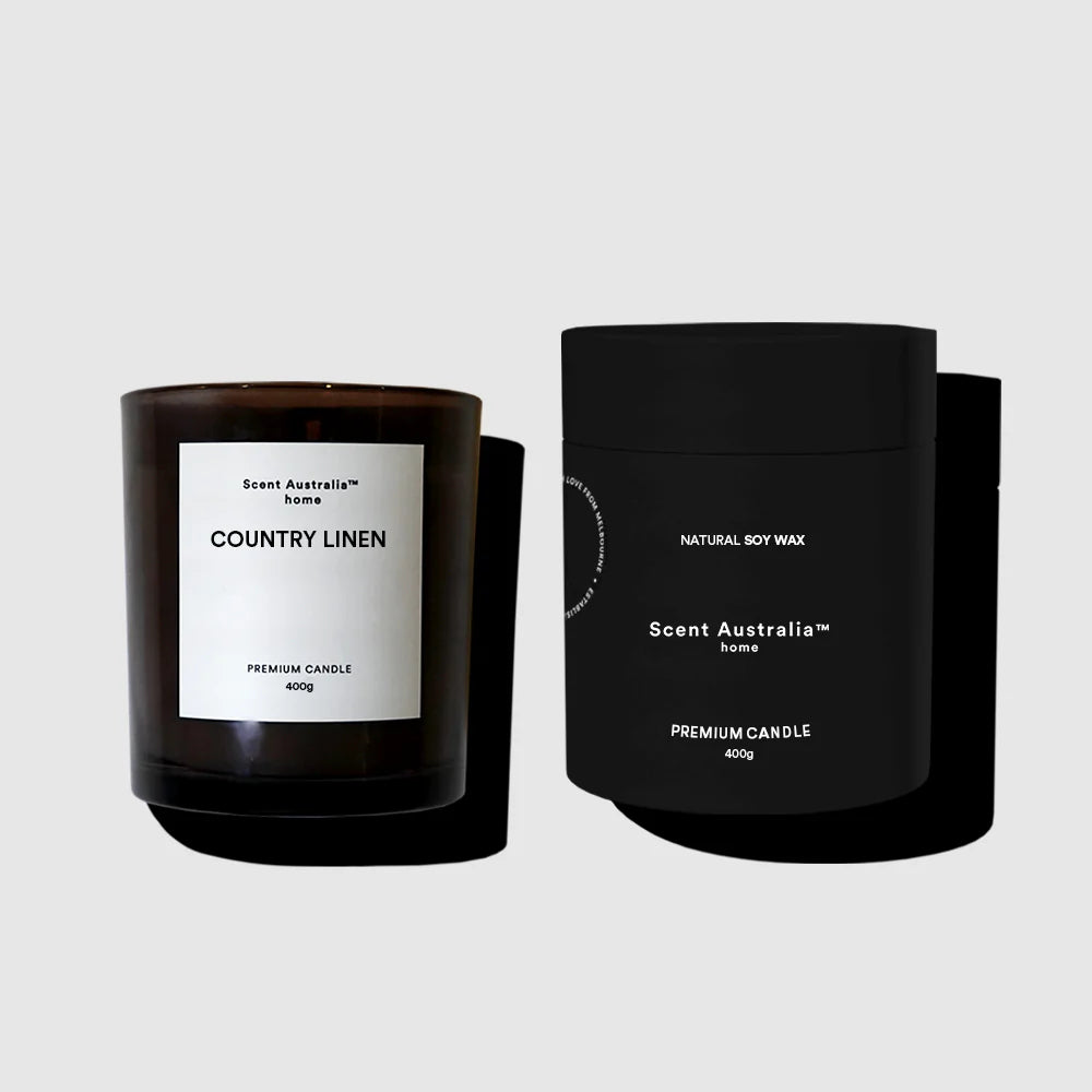 Scent Australia Country Linen Candle