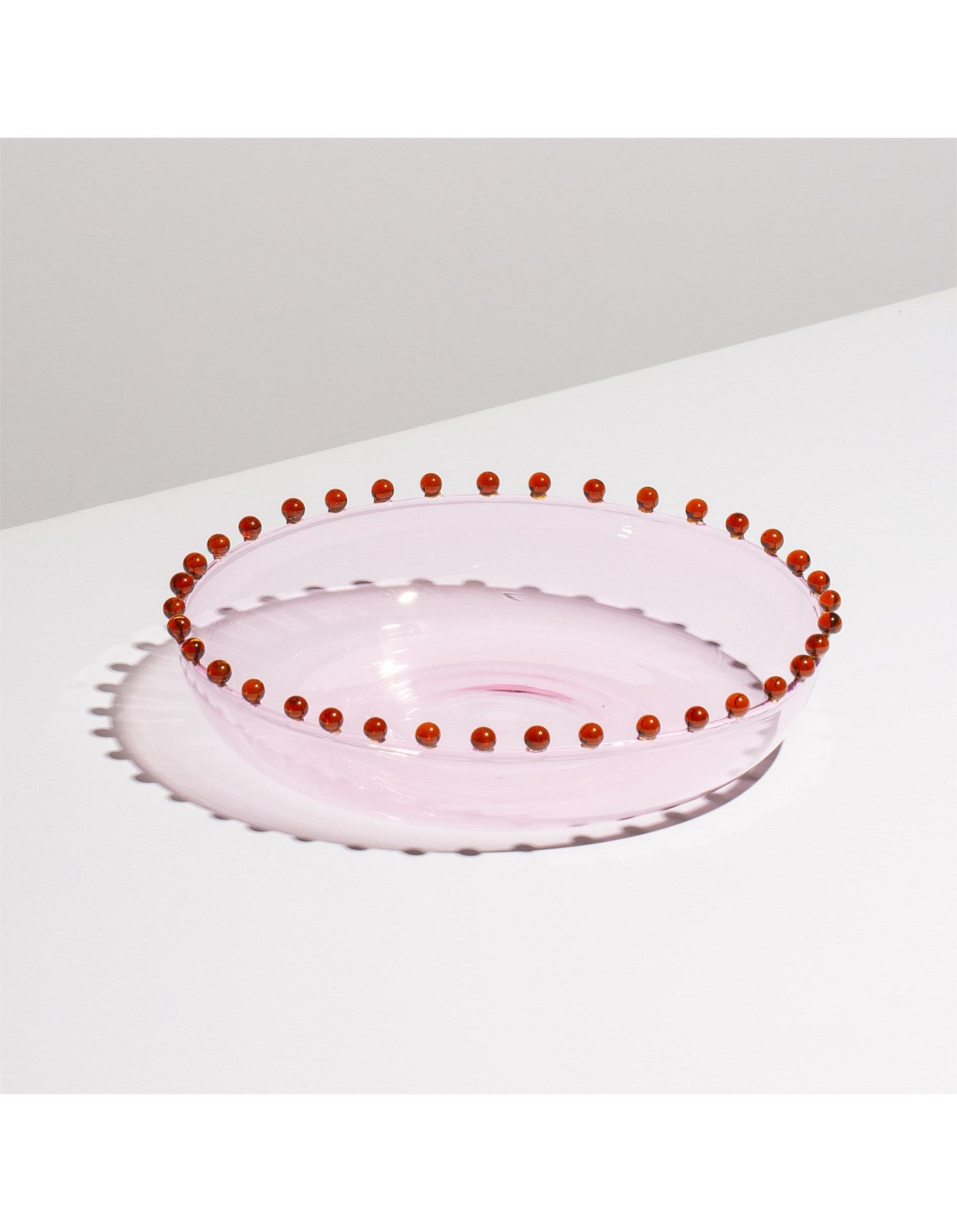 Fazeek Pearl Platter Pink + Amber