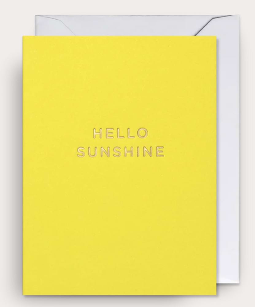 Hello Sunshine - Small Card