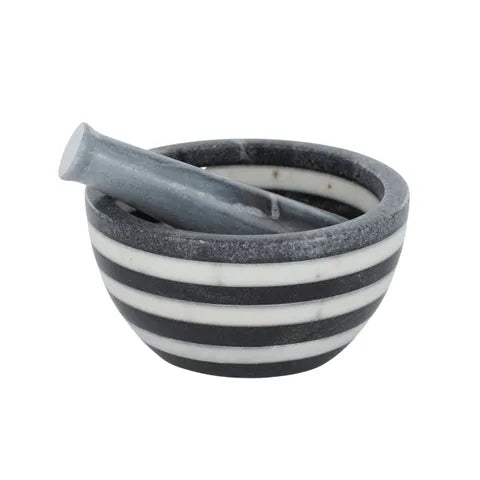 Arthur Marble Mortar & Pestle