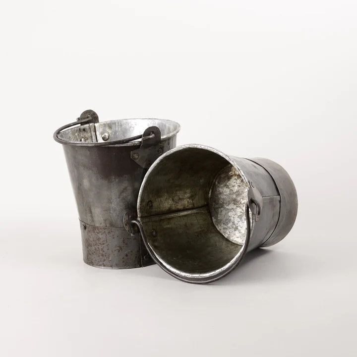 Mini Iron Bucket 14X14X17cm