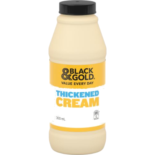 Black & Gold Thickened Cream 300ml