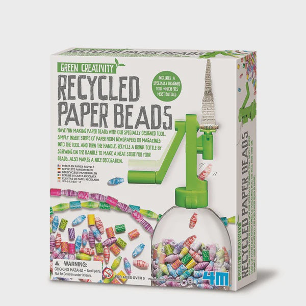 Recycled Paper Beads Kit - Green Creativity