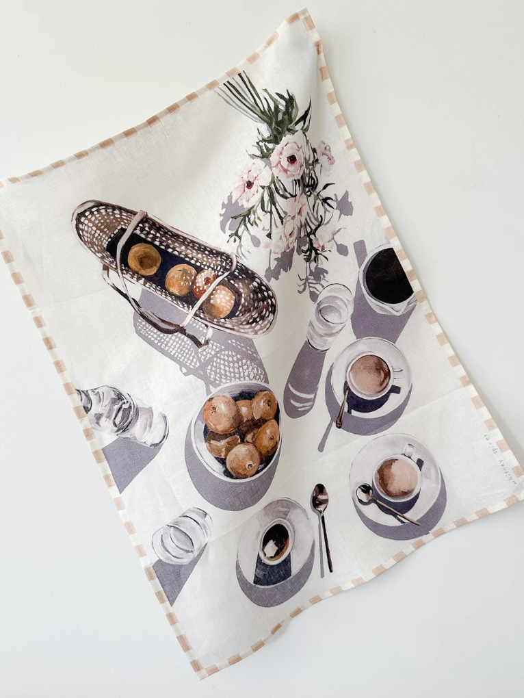 Whitney Spicer Clementine Tea Towel