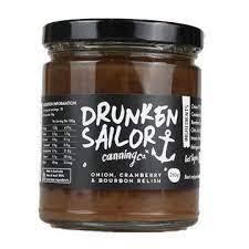 Drunken Sailor Canning Co Onion, Cranberry & Bourbon Relish 260g