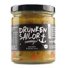 Drunken Sailor Canning Co Whisky Piccalilli 260g