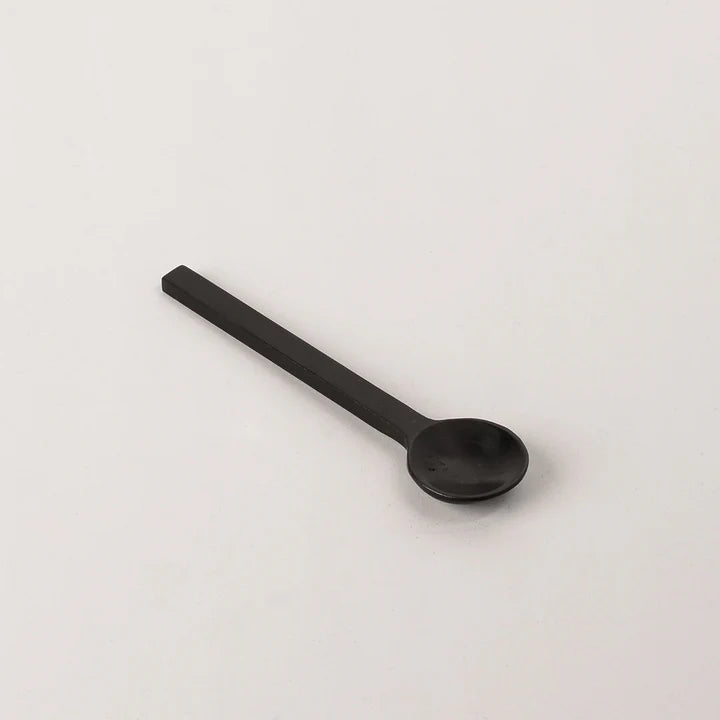 Salt Spoon Ebony 10cm