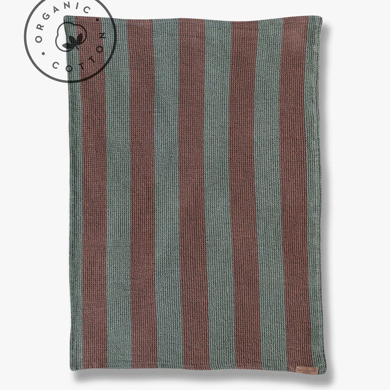 Mette Ditmer Elvira Tea Towel (W50 x L70 cm), Pine Green