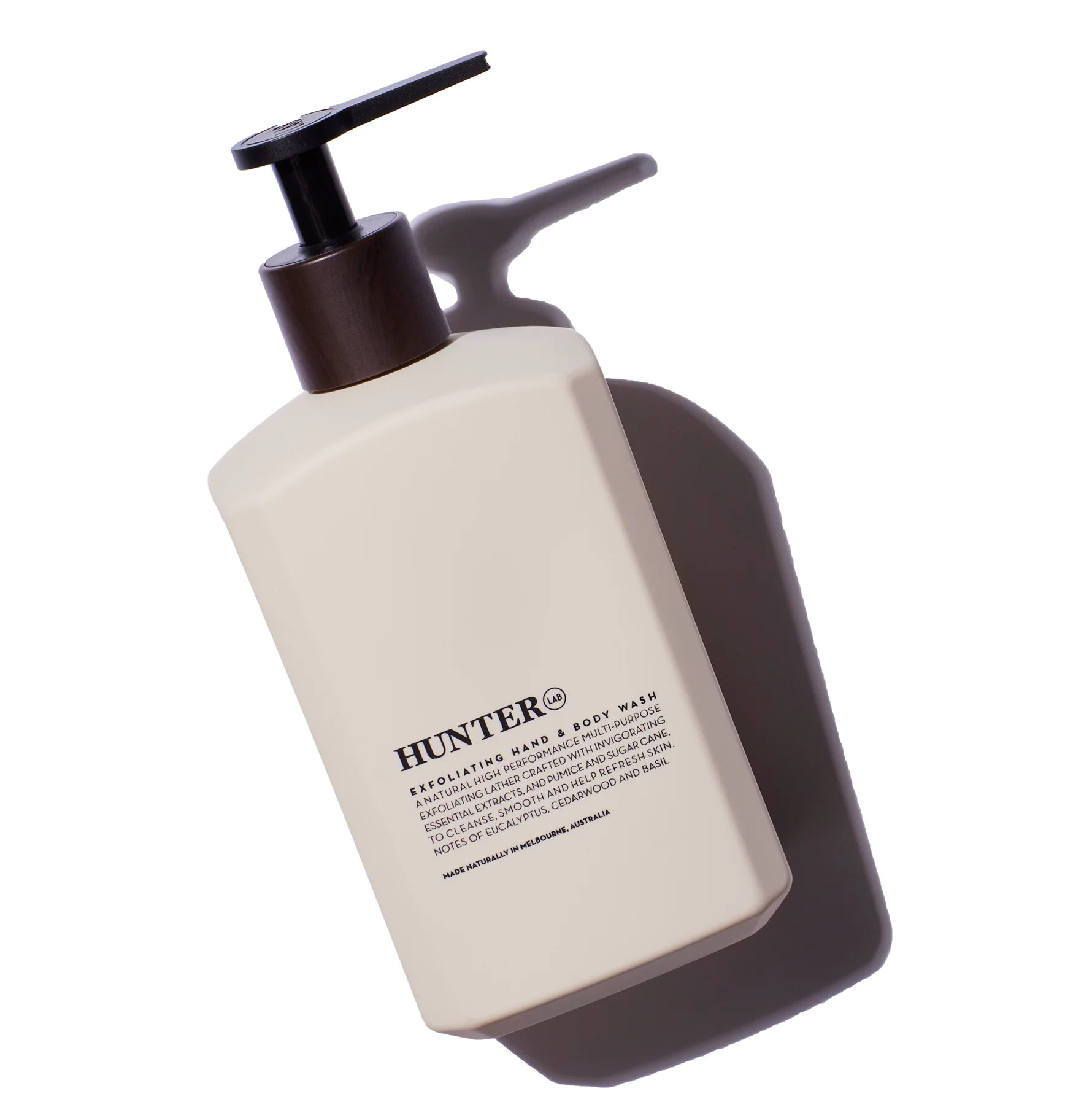 HUNTER Exfoliating Hand & Body Wash 550ml