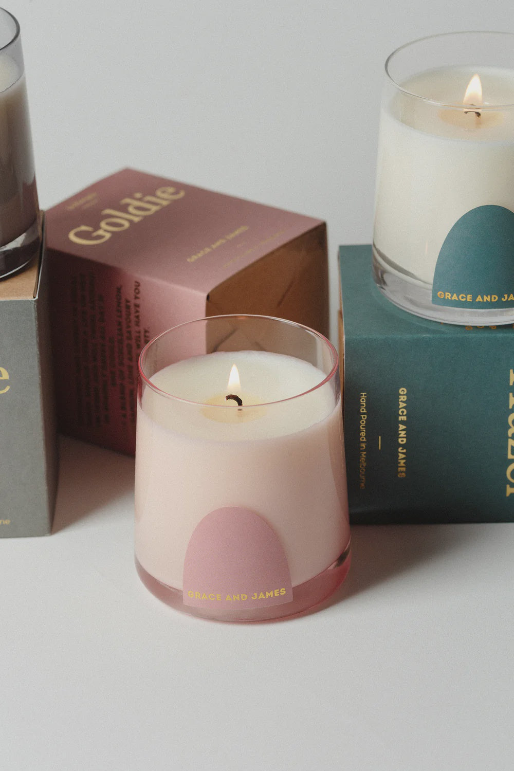 Grace & James LaFamiglia Goldie 40 hour candle