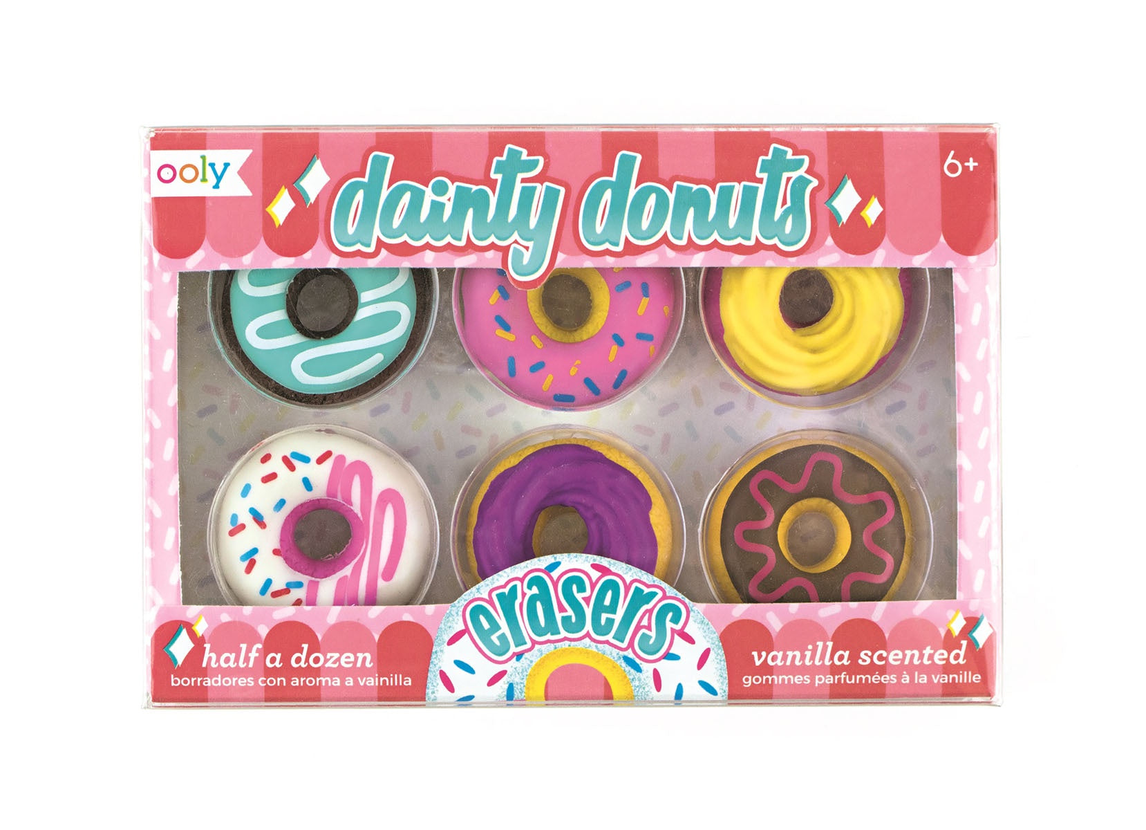 Ooly Erasers Dainty Donuts