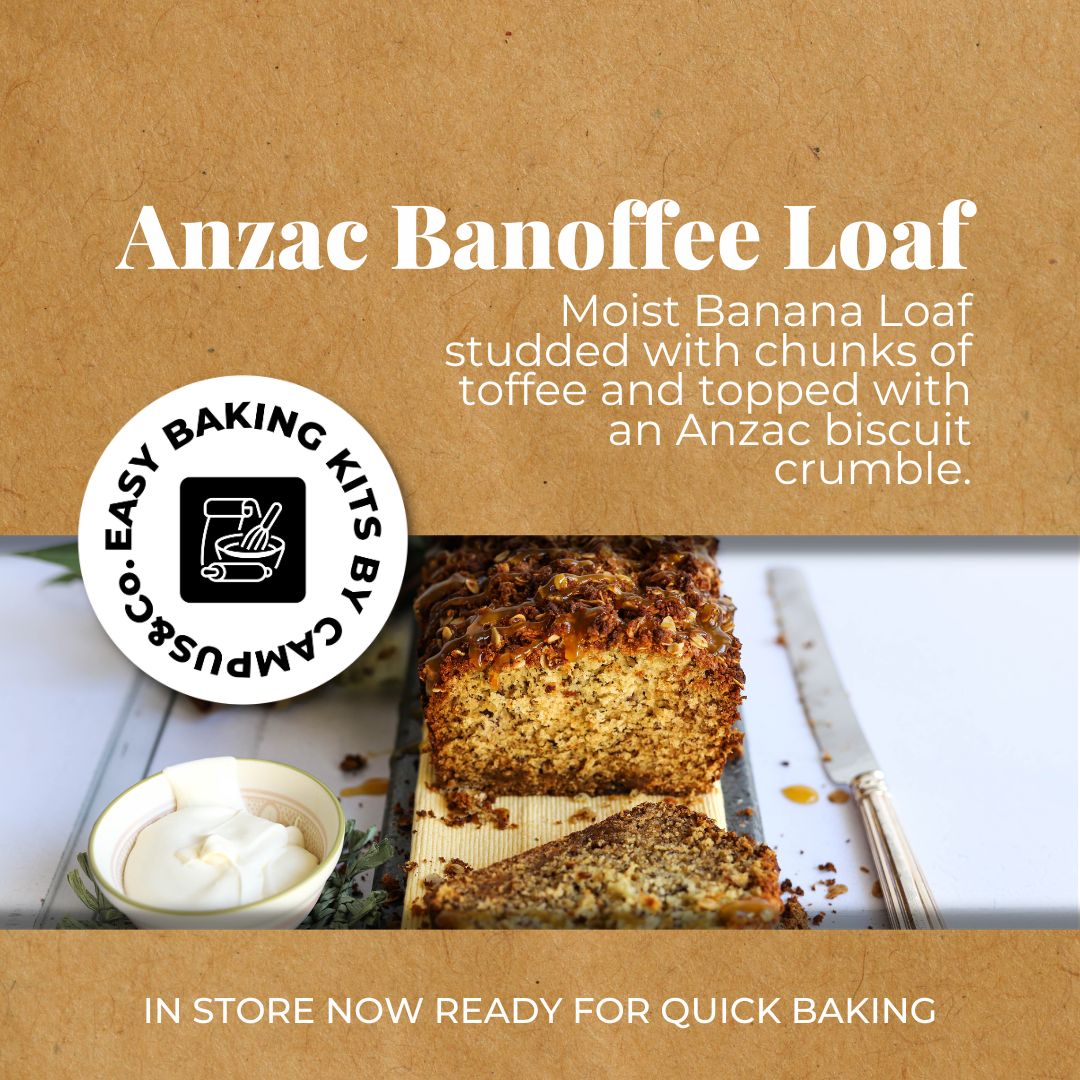 Anzac Banoffee Loaf