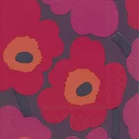 Marimekko Unikko Mauve Luncheon Serviette