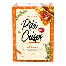 Munch Better Pita Crisps with Rosemary 120g