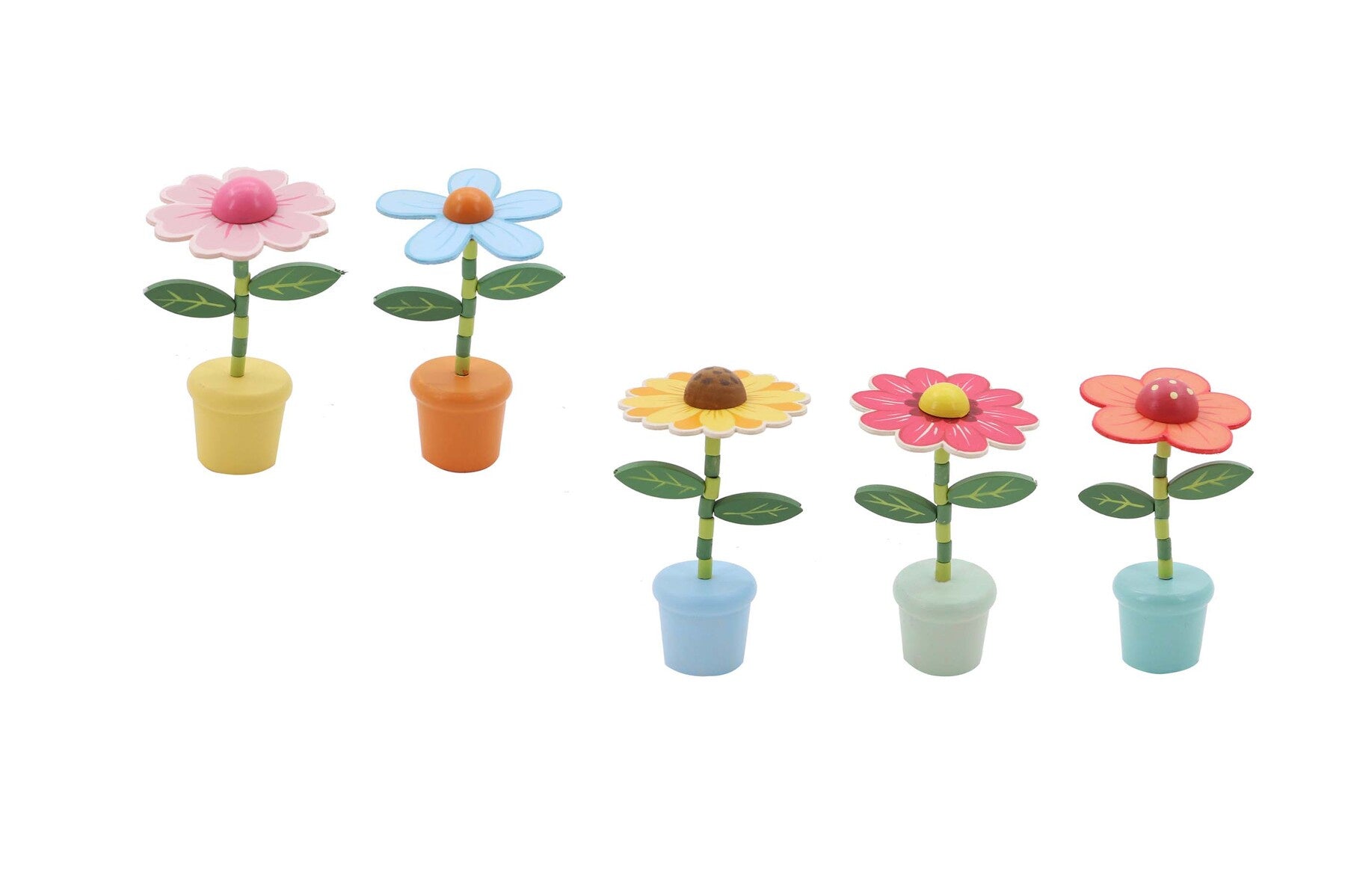 Wooden Dancing Flowers
