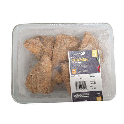 Community Co Southern Fried Chicken Portions Frozen 1.2kg