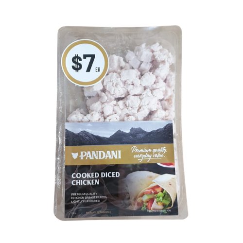 Pandani Diced Cooked Chicken Breast 250g *BUY 3 FOR $18*