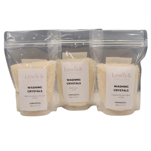 Lewis & Collins Black Raspberry and Vanilla Washing Crystals 500g