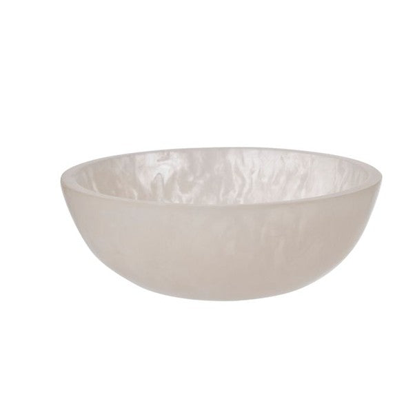 Kip Resin Small Bowl 10x3.5cm Nude