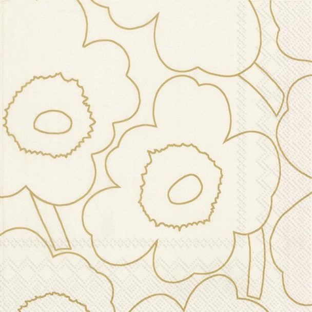 Marimekko Piirto Unikko Luncheon Serviette