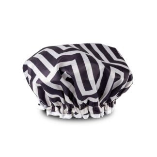 Manor Road Shower Cap Ginkgo Navy