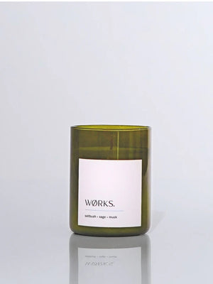 Works Saltbush, Sage, Musk Candle 340g