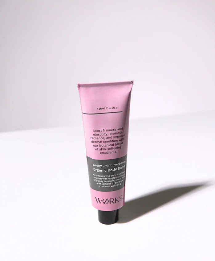 Works Peony Body Balm Tube 120ml