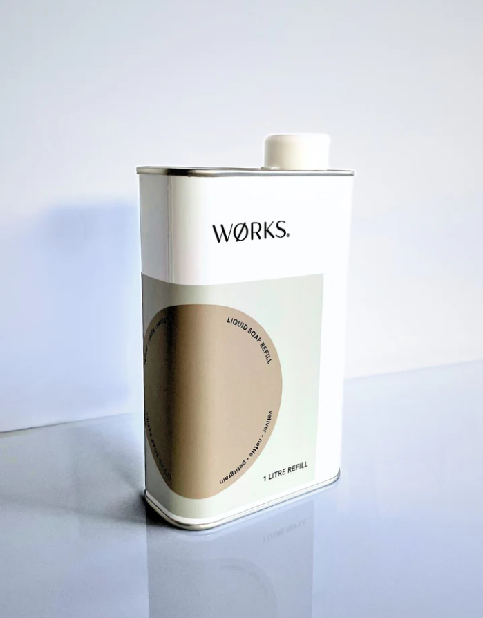 Works Vetiver Hand Soap 1 Litre Refill