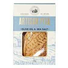 Valley Produce Artisan Pita Olive Oil & Sea Salt 100g