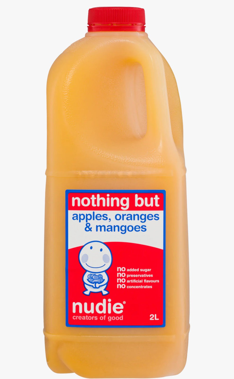 Nudie Nothing But Apple Orange & Mango Juice 2L