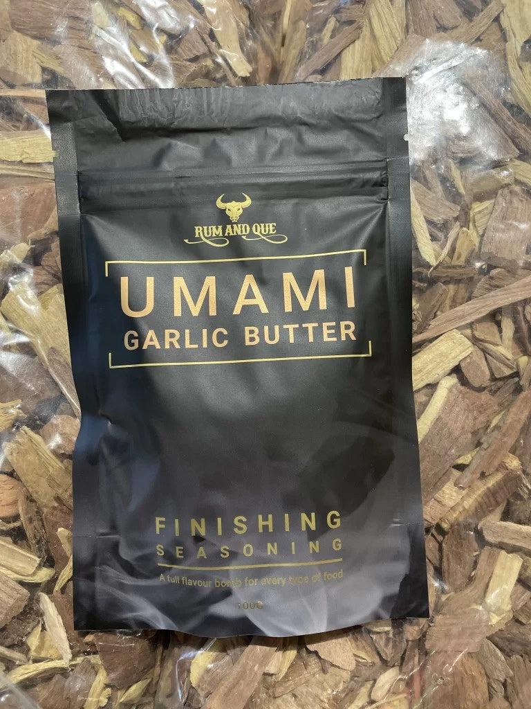 Rum & Que UMAMI Garlic Butter Finishing Seasoning