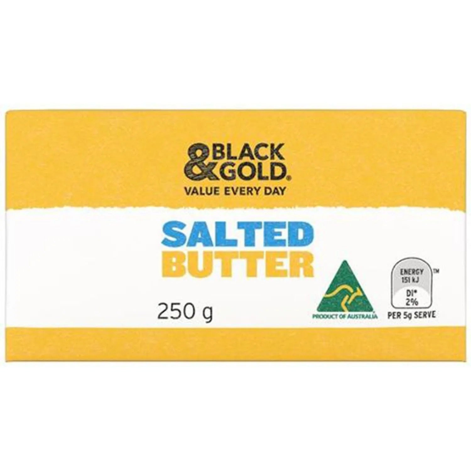 Black & Gold Salted Butter 250g