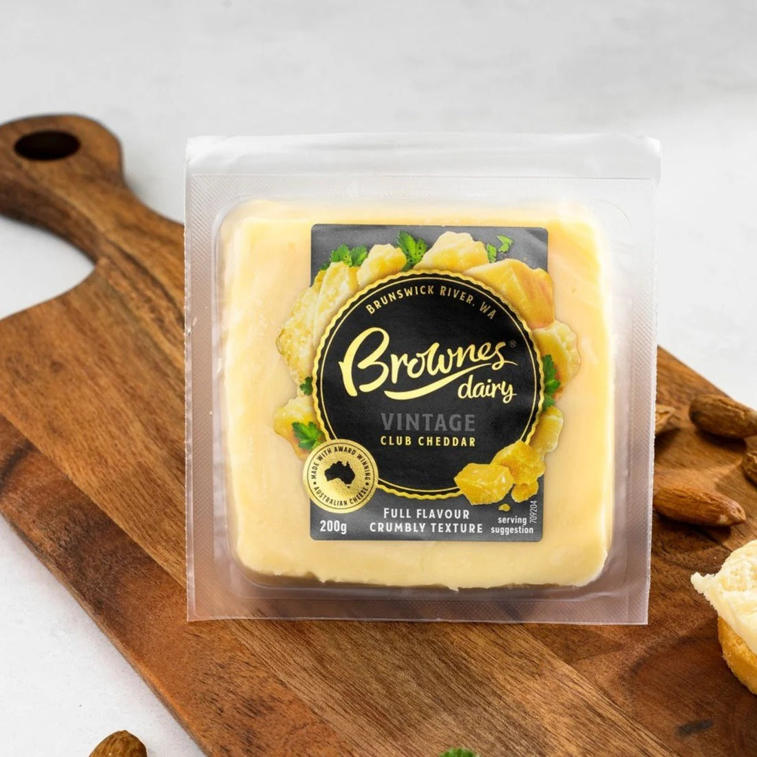 Brownes Cheese Vintage Club Cheddar 200g