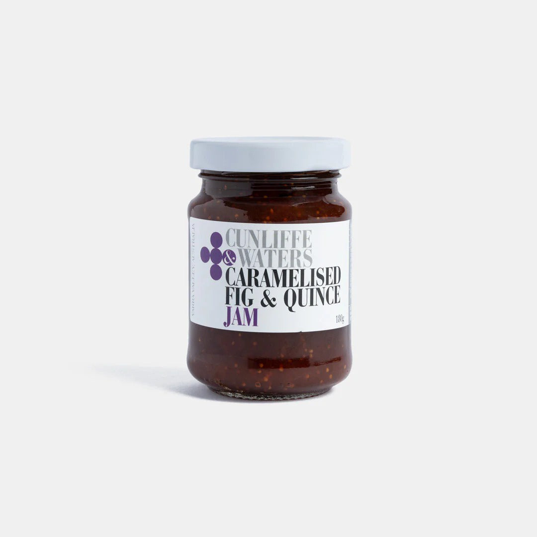 Cunliffe & Waters Caramelised Fig & Quince Jam 180g