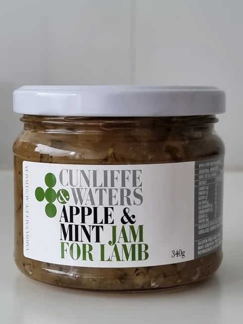 Cunliffe & Waters Apple & Mint Jam for Lamb 370g