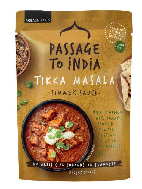 Passage to India Tikka Masala Simmer Sauce 375g