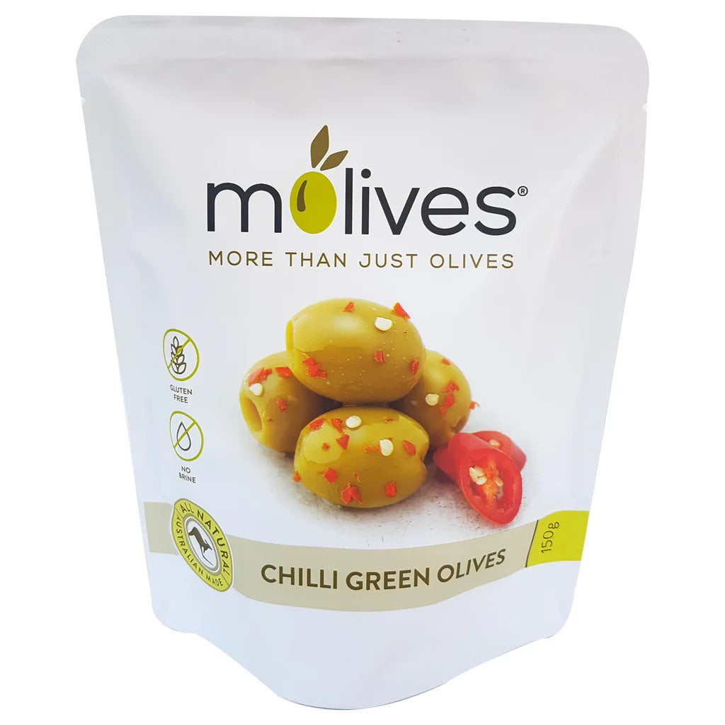 Molives Olives Green Chilli 150g